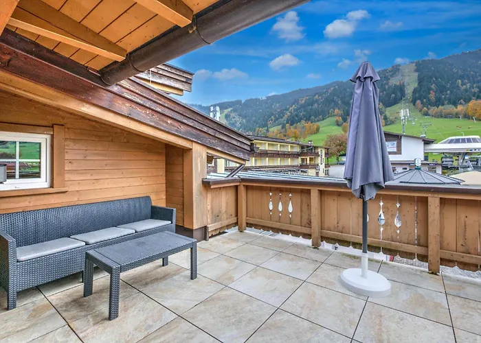 شقة Wildschoenau Ski-In Brunner Apartment نيديراو